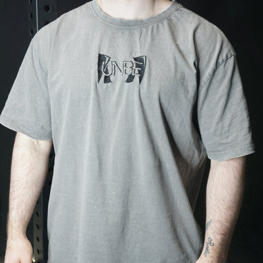 Acid Washed Oversized UNBE Tee asphalt