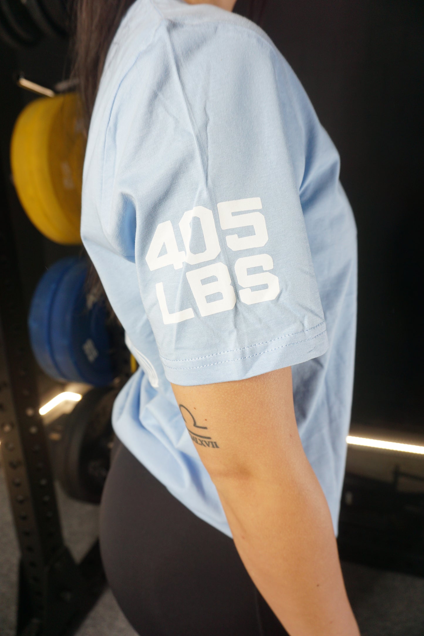 Gorilla Tee light blue