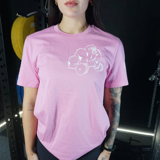Gorilla Tee pink