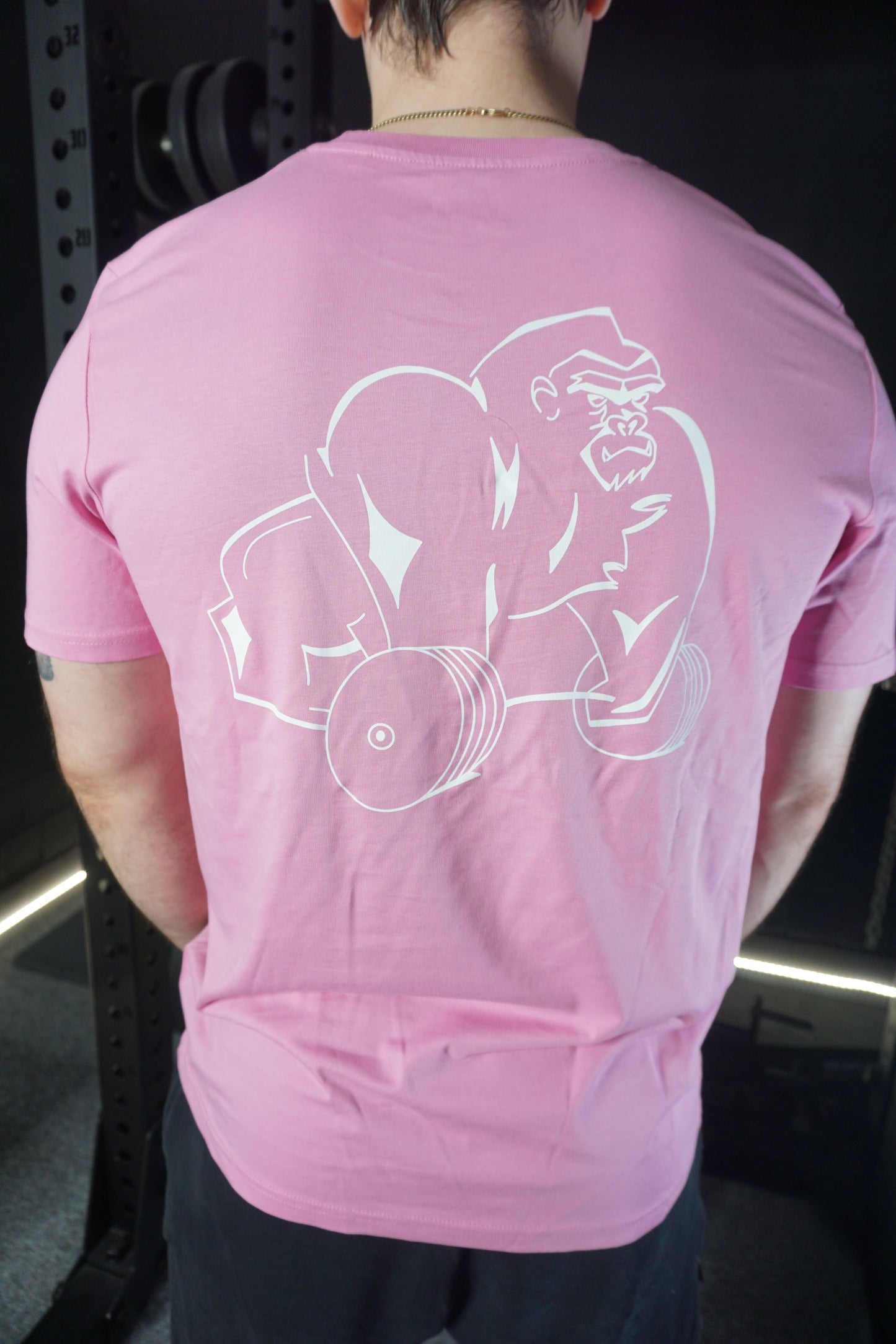 Gorilla Tee pink